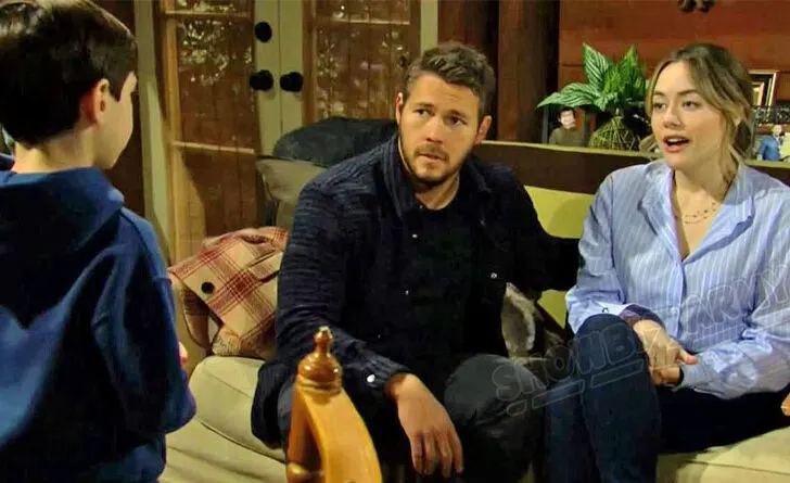 Bold and the Beautiful: Liam Spencer - Douglas Forrester - Hope Logan