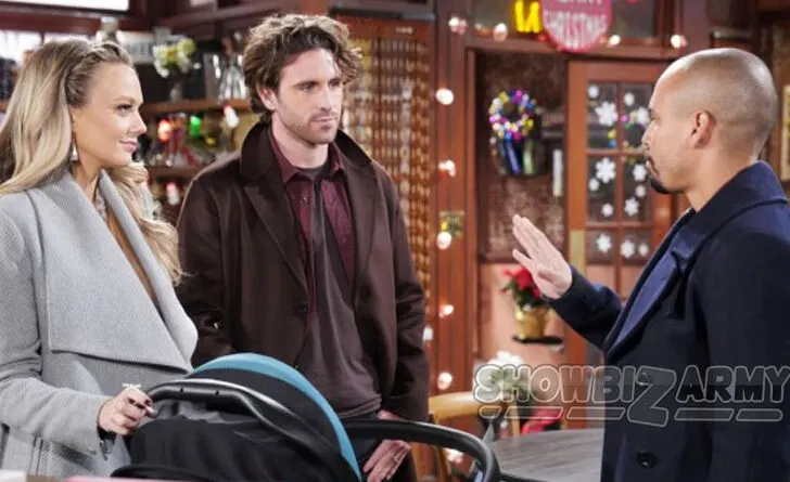 Young and the Restless: Chance Chancellor - Aby Newman - Devon Hamilton