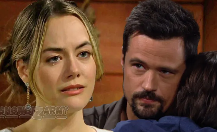 Bold and the Beautiful: Hope Logan - Thomas Forrester - Douglas Forrester