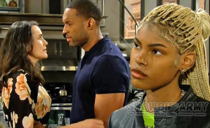 Bold and the Beautiful: Quinn Forrester - Carter Walton - Paris Buckingham