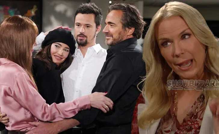 Bold and the Beautiful: Brooke Logan - Ridge Forrester - Taylor Hayes - Steffy Forrester - Thomas Forrester