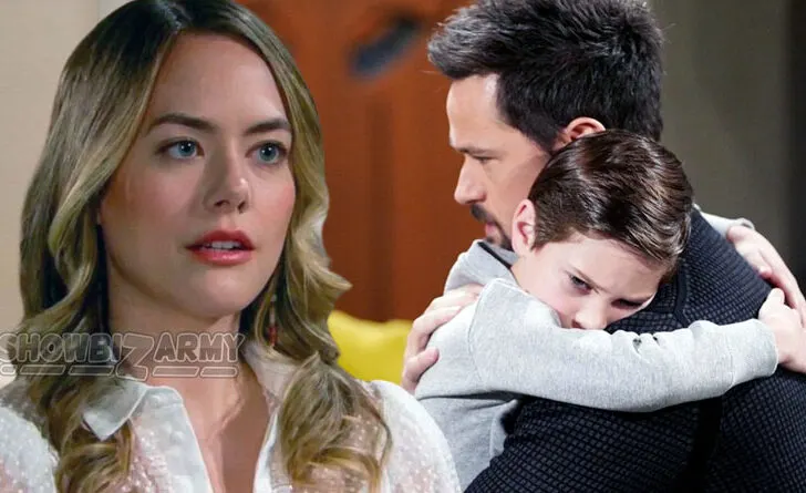 Bold and the Beautiful: Hope Logan - Thomas Forrester - Douglas Forrester