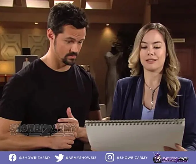 Bold and the Beautiful: Thomas Forrester - Hope Logan