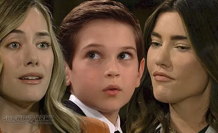 Bold and the Beautiful: Steffy Forrester - Hope Logan - Douglas Forrester