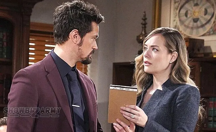 Bold and the Beautiful: Thomas Forrester - Hope Logan