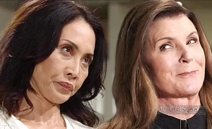 Bold and the Beautiful: Sheila Carter - Kimberlin Brown - Li Finnegan - Naomi Matsuda