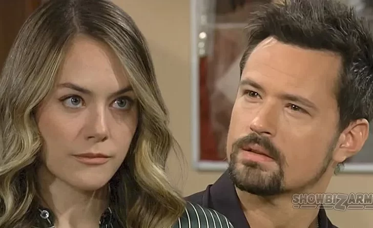 Bold and the Beautiful: Thomas Forrester - Hope Logan