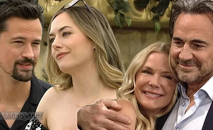 Bold and the Beautiful: Hope Logan - Thomas Forrester - Brooke Logan - Ridge Forrester