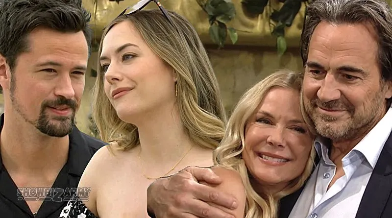 Bold and the Beautiful: Hope Logan - Thomas Forrester - Brooke Logan - Ridge Forrester