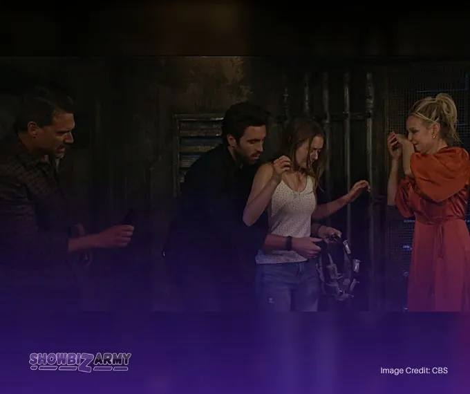 Young and the Restless: Chance Chancellor - Faith Newman - Nick Newman - Sharon Rosales