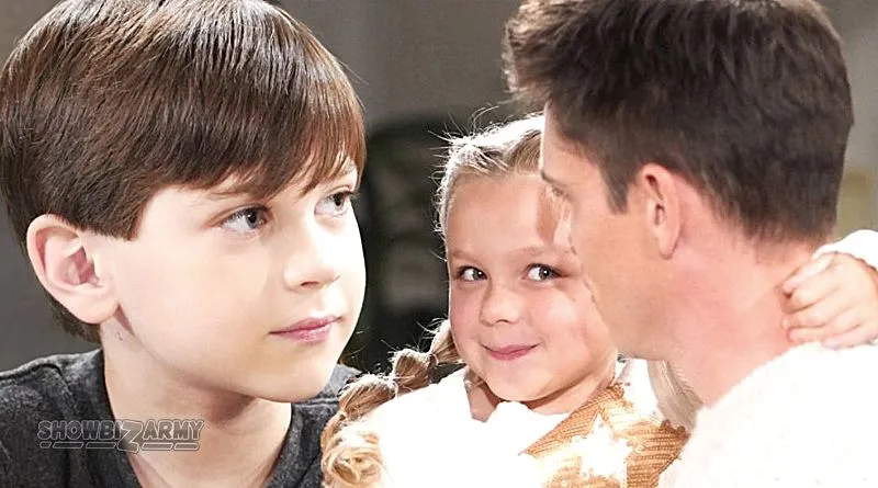 Bold and the Beautiful: Douglas Forrester - Kelly Spencer - Finn Finnegan