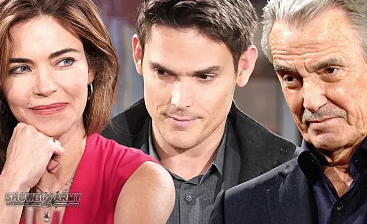 Young and the Restless: Victor Newman - Adam Newman - Victoria Newman