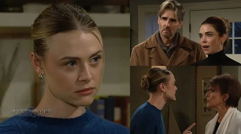 Young and the Restless: Claire Grace - Victoria Newman - Cole Howard - Aunt Jordan