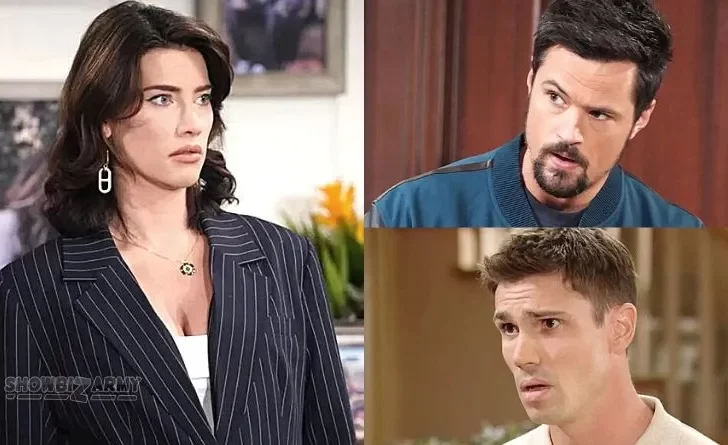 Bold and the Beautiful: Steffy Forrester - Finn Finnegan - Thomas Forrester