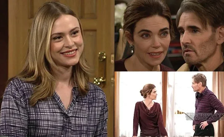 Young and the Restless: Claire Grace - Victoria Newman - Cole Howard