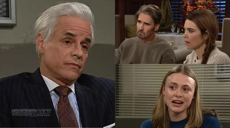 Young and the Restless: Michael Baldwin - Victoria Newman - Cole Howard - Claire Grace