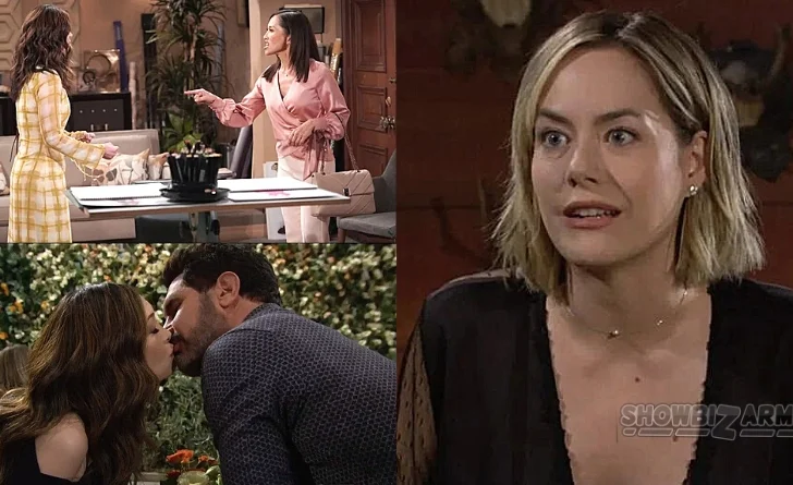 Bold and the Beautiful: Hope Logan - Li Finnegan - Poppy Nozawa - Bill Spencer