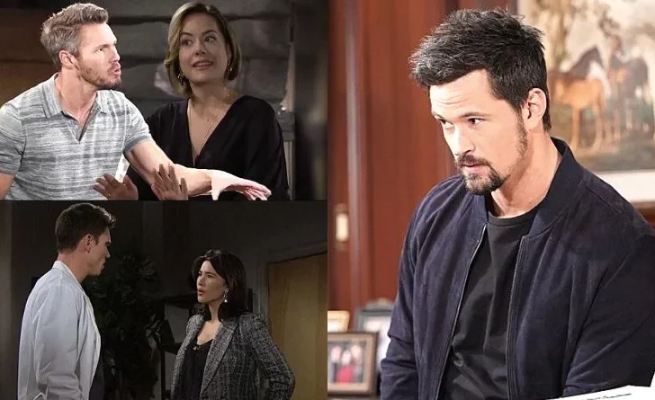 Bold and the Beautiful: Thomas Forrester - Steffy Forrester - Finn Finnegan - Hope Logan - Liam Spencer