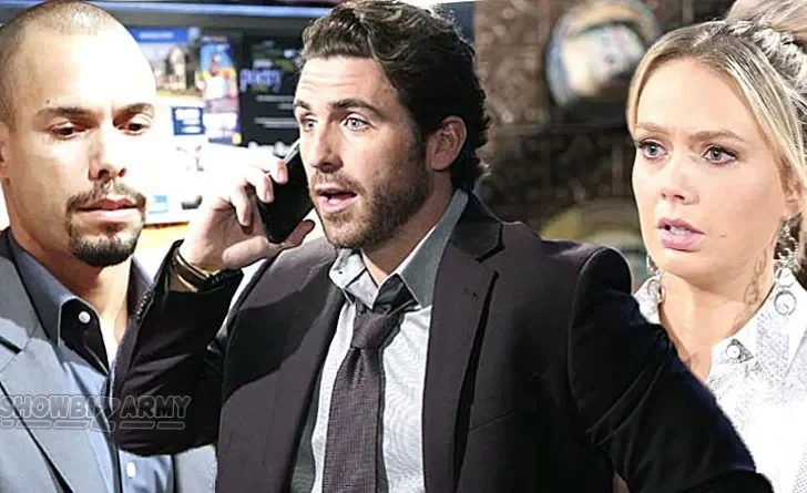 Young and the Restless: Chance Chancellor - Abby Newman - Devon Hamilton