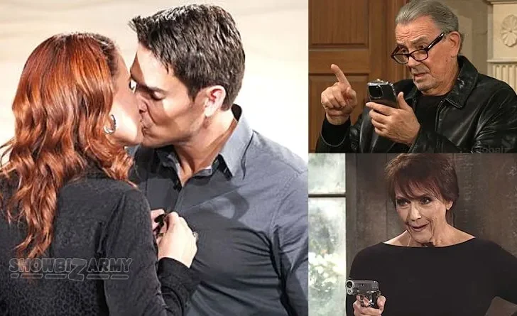 Young and the Restless: Sally Spectra - Adam Newman - Victor Newman - Jordan