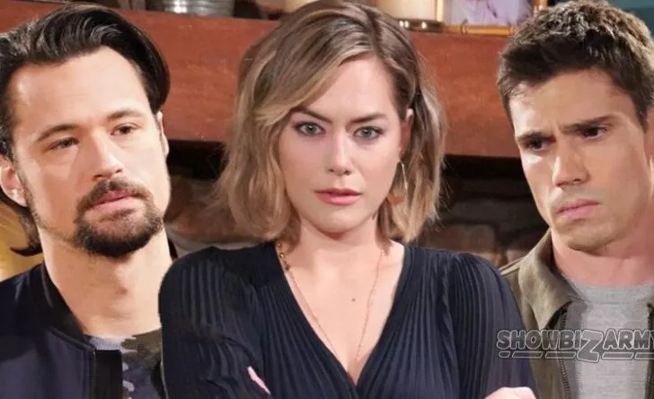 Bold and the Beautiful: Finn Finnegan - Hope Logan - Thomas Forrester