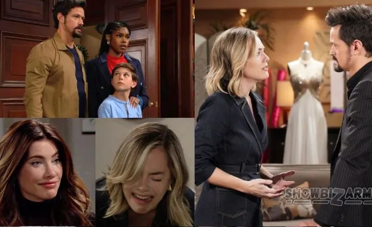 Bold and the Beautiful: Thomas Forrester - Douglas Forrester - Paris Buckingham - Hope Logan