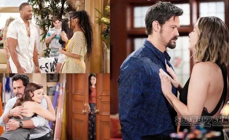 Bold and the Beautiful: Thomas Forrester - Hope Logan - Paris Buckingham - Carter Walton - Katie Logan - Bill Spencer