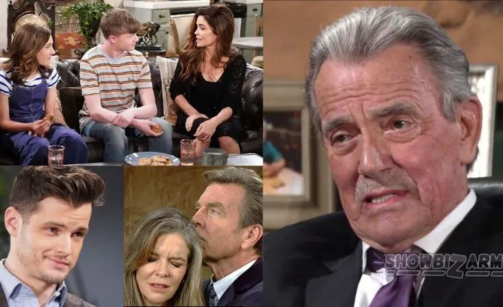 Young and the Restless: Kyle Abbott - Victor Newman - Victoria Newman - Jack Abbott - Diane Jenkins