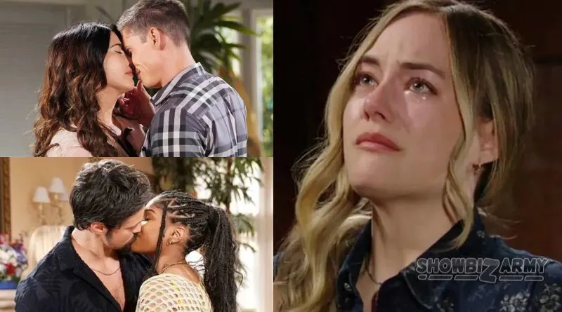 Bold and the Beautiful: Hope Logan - Steffy Forrester - Finn Finnegan - Thomas Forrester - Paris Buckingham