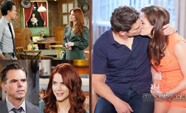 Young and the Restless: Adam Newman - Chelsea Lawson - Sally Spectra - Billy Abbott