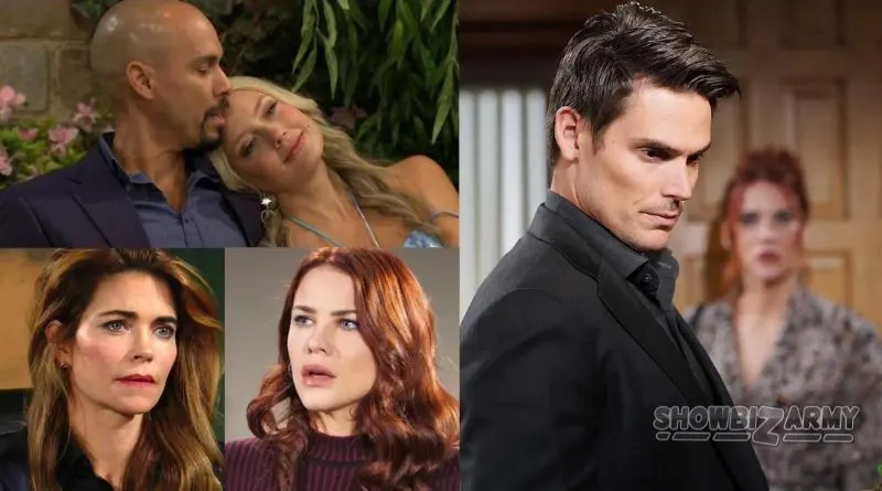 Young and the Restless: Sally Spectra - Adam Newman - Devon Hamilton - Abby Newman - Victoria Newman
