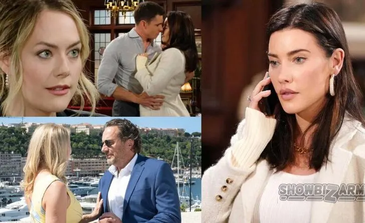 Bold and the Beautiful Brooke Logan - Ridge Forrester - Hope Logan - Steffy Forrester - Finn Finnegan