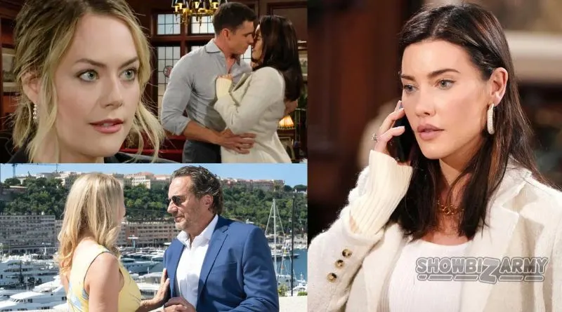 Bold and the Beautiful Brooke Logan - Ridge Forrester - Hope Logan - Steffy Forrester - Finn Finnegan