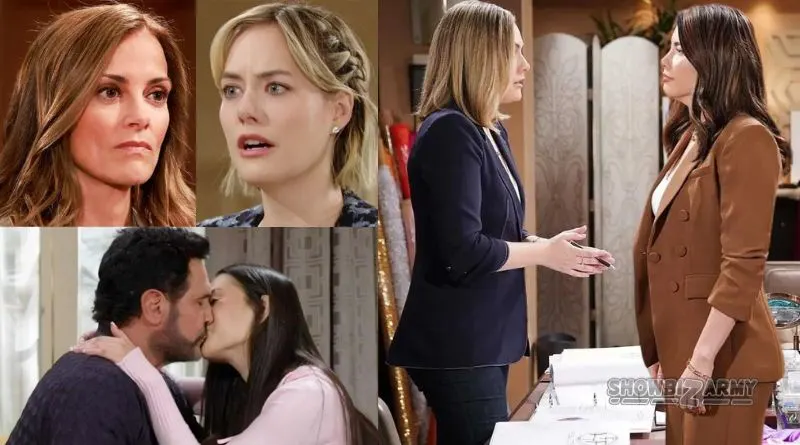 Bold and the Beautiful - Luna Nozawa - Bill Spencer -Steffy Forrester - Hope Logan - Taylor Hayes