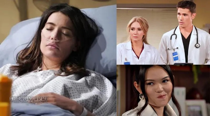 Bold and the Beautiful - Steffy Forrester - Finn Finnegan - Bridget Forrester - Luna Nozawa