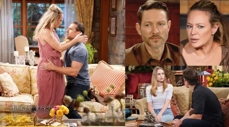 Young and the Restless - Daniel Romalotti - Sharon Newman - Claire Grace - Kyle Abbott