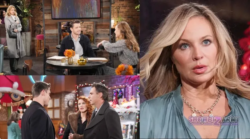 Young and the Restless - Sharon Newman - Adam Newman - Sally Spectra - Billy Abbott - Summer Newman - Kyle Abbott - Claire Grace