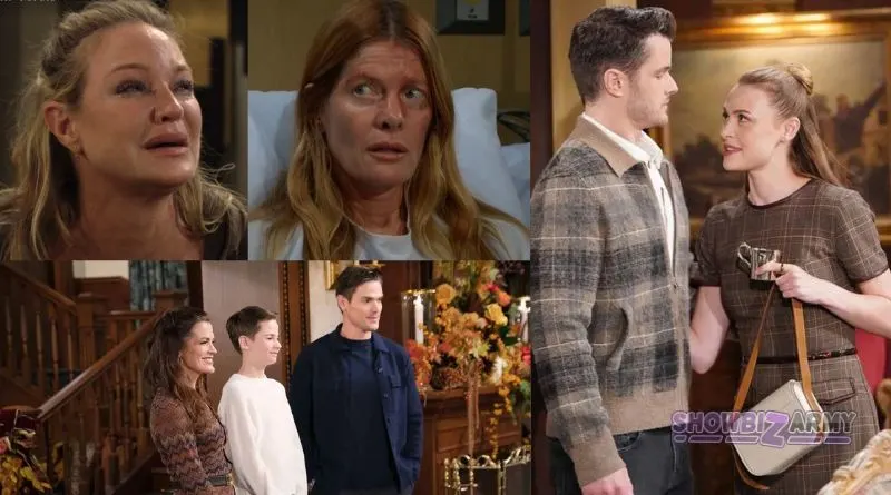 Young and the Restless - Sharon Newman - Phyllis Summers - Kyle Abbott - Claire Grace