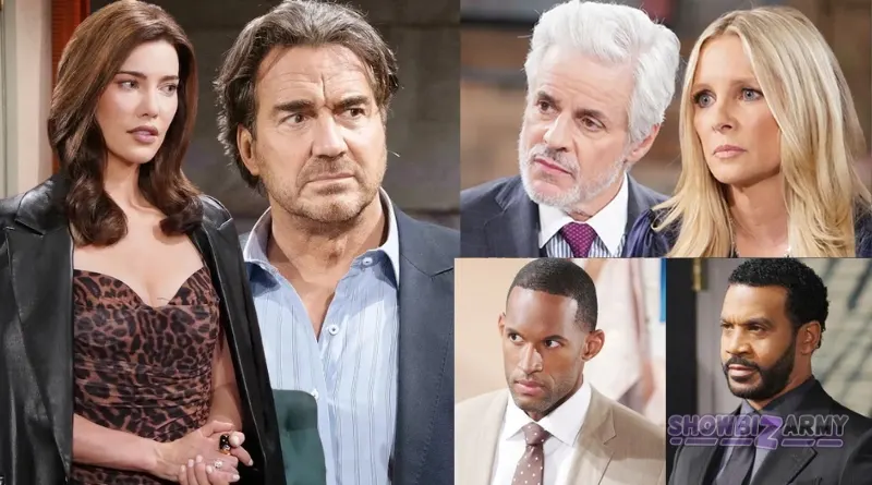 Y&R B&B Crossover - Ridge Forrester - Steffy Forrester - Carter Walton - Justin Barber - Michael Baldwin - Christine Blair