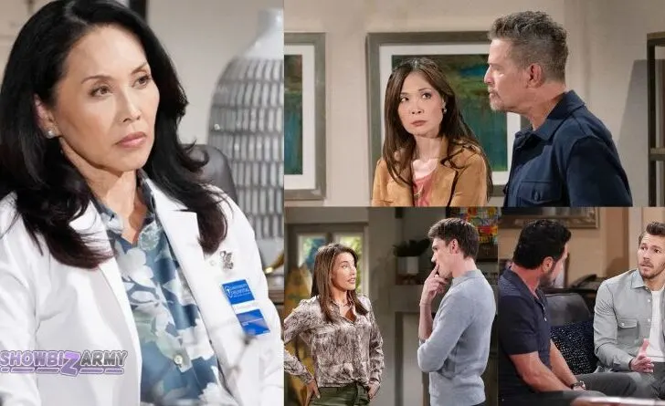 Bold and the Beautiful Spoilers - Li Finnegan - Poppy Nozawa - Jack Finnegan - Finn Finnegan - Steffy Forrester - Liam Spencer - Bill Spencer
