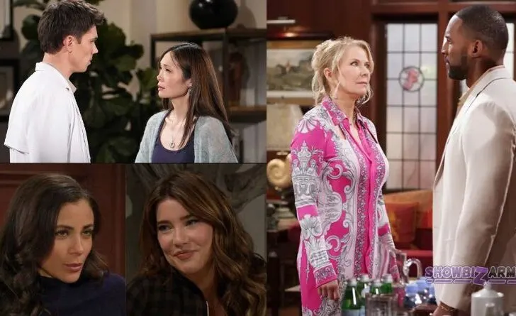 Bold and the Beautiful Weekly Spoilers - Finn Finnegan - Poppy Nozawa - Steffy Forrester - Daphne Rose - Brooke Logan - Carter Walton