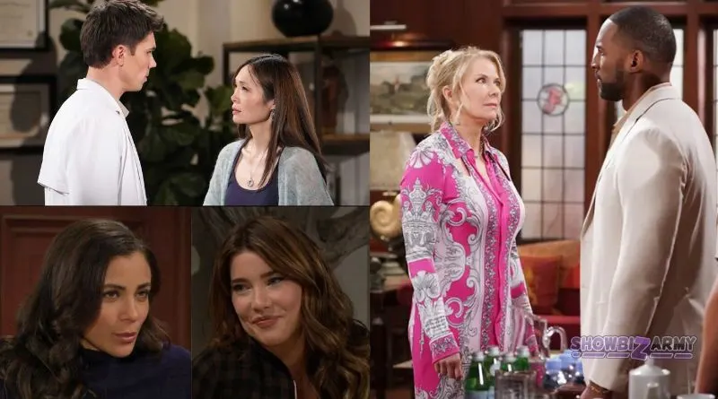 Bold and the Beautiful Weekly Spoilers - Finn Finnegan - Poppy Nozawa - Steffy Forrester - Daphne Rose - Brooke Logan - Carter Walton