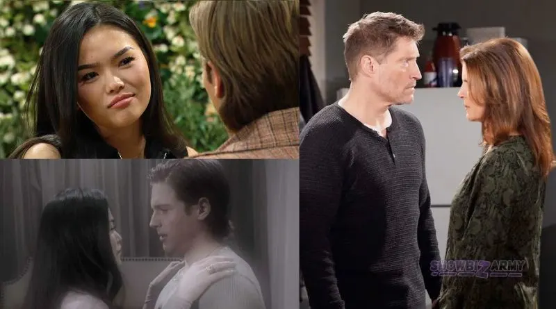 Bold and the Beautiful - Sheila Carter - Deacon Sharpe - Luna Nozawa - Will Spencer