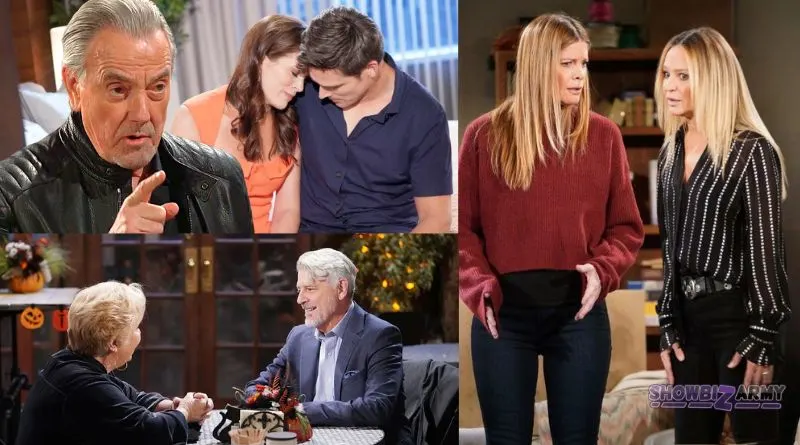 Young and the Restless - Victor Newman - Adam Newman - Chelsea Lawson - Alan - Phyllis Summets - Sharon Newman