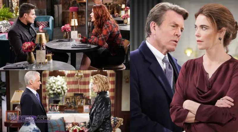 Young and the Restless - Victoria Newman - Jack Abbott - Adam Newman - Sally Spectra - Nikki Newman - Michael Baldwin