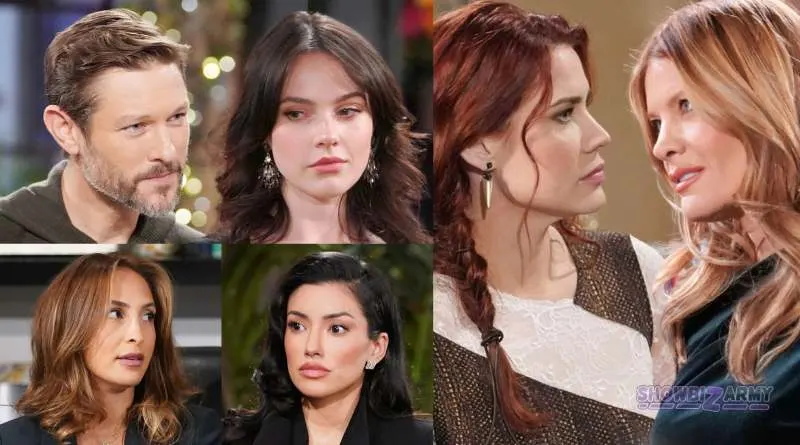 Young and the Restless - Daniel Romalotti - Tessa Porter - Lily Winters - Audra Charles - Sally Spectra - Phyllis Summers