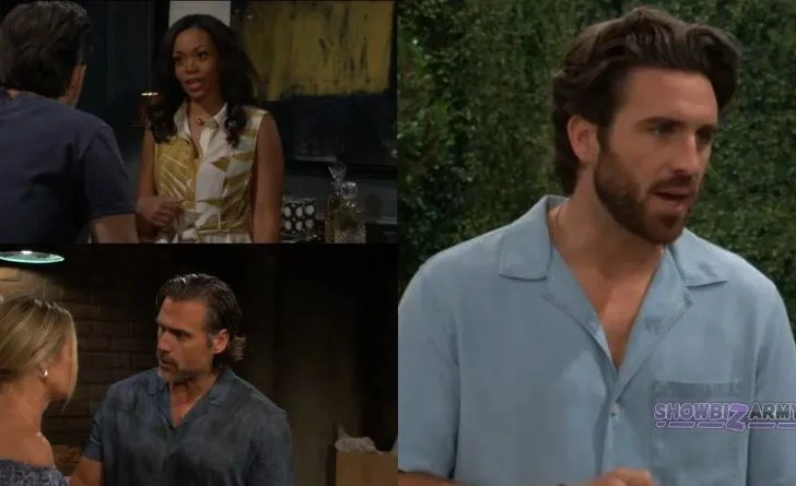 Young and the Restless - Amanda Sinclair - Nick Newman - Chance Chancellor