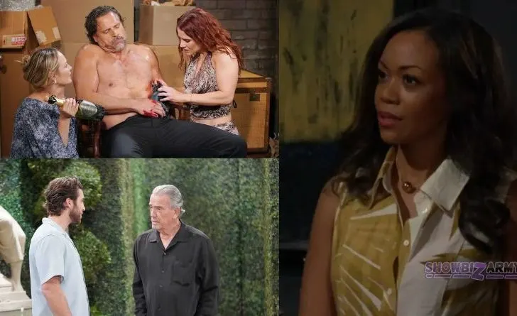 Young and the Restless - Nick Newman - Cane Ashby - Amanda Sinclair