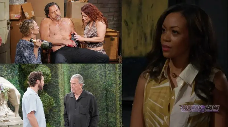 Young and the Restless - Nick Newman - Cane Ashby - Amanda Sinclair