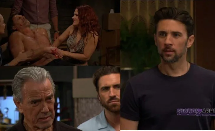 Young and the Restless - Cane Ashby - Victor Newman - Nick Newman - Chance Chancellor